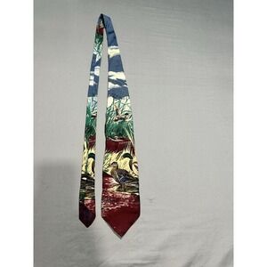 VTG‎ Ducks Unlimited Duck Themed Novelty Necktie